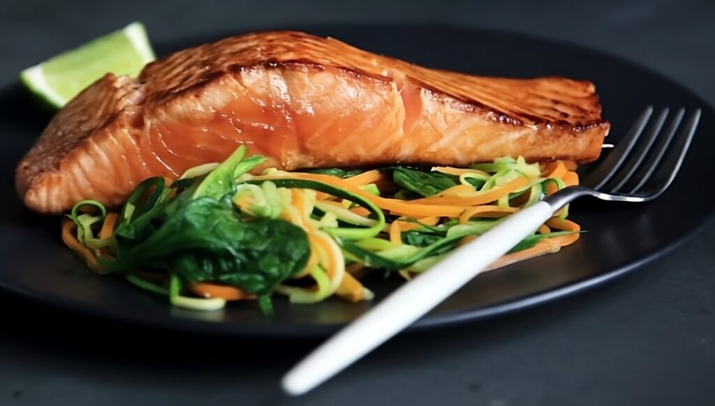 Weight loss salmon recipe.