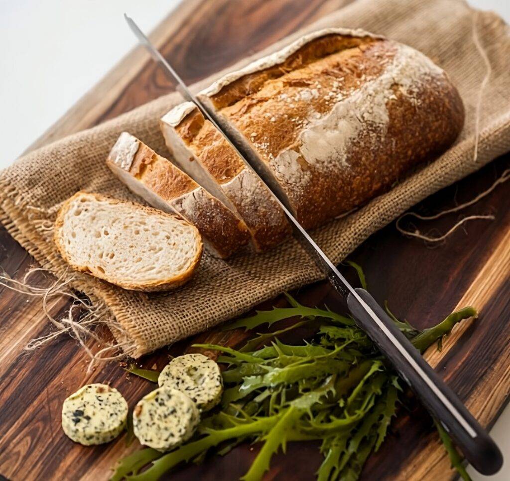 Bread for avocado toast recipe.